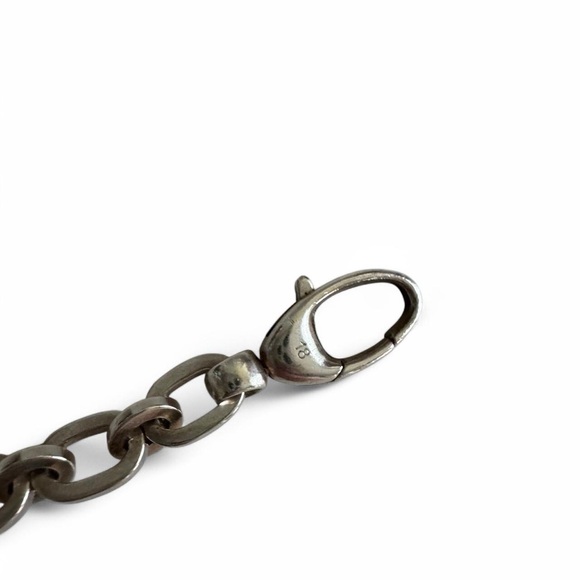 ✰ gucci sterling silver round tag bracelet ✰ - Picture 5 of 7